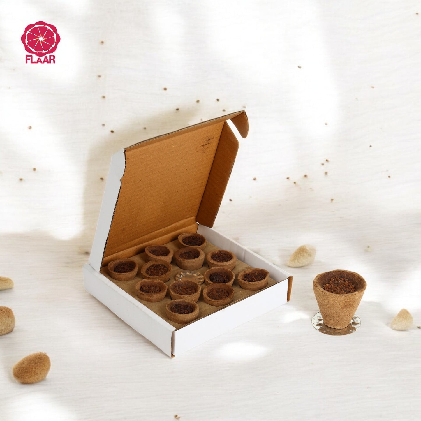 FLAAR HAVAN CUPS - MADE FROM TEMPLE FLOWERS