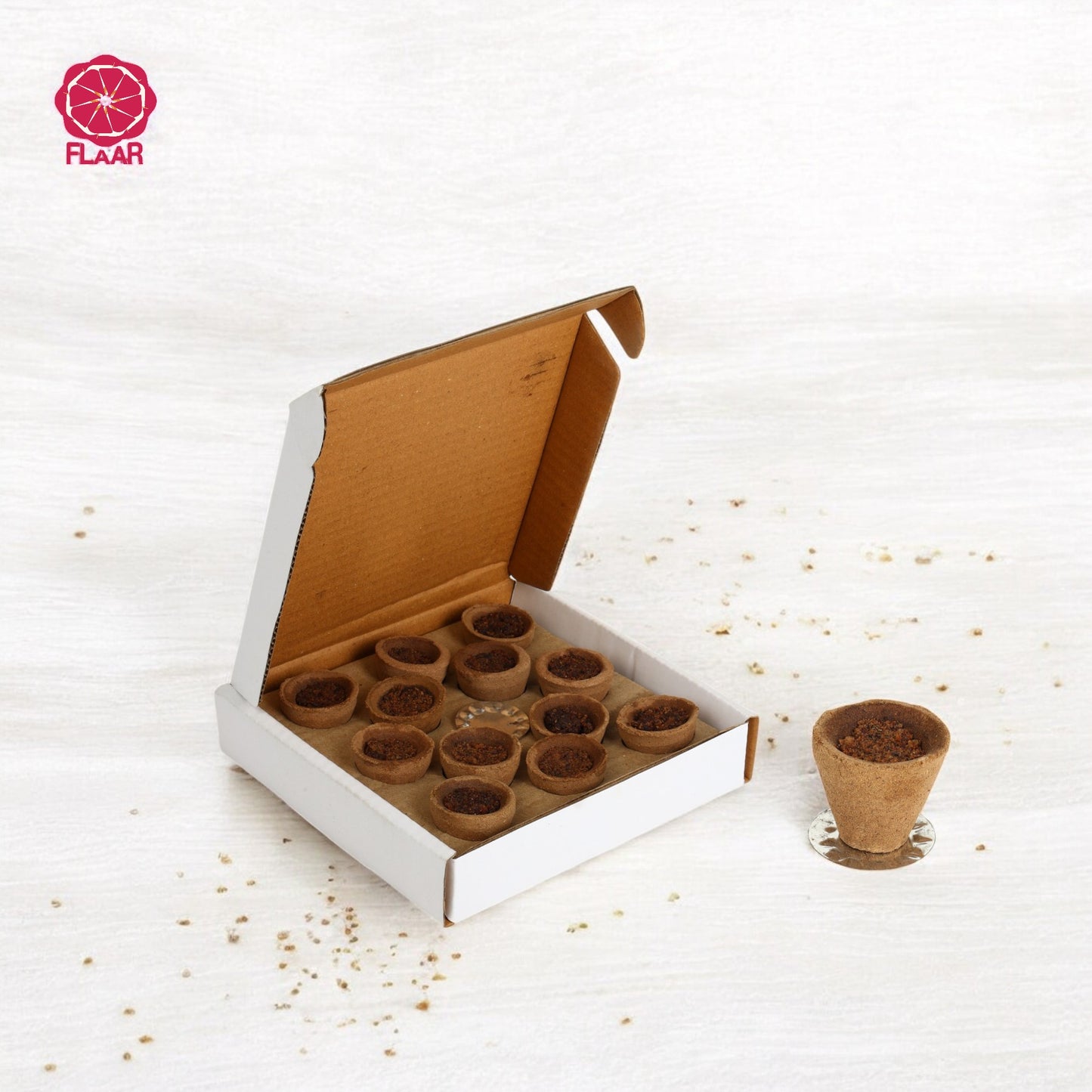 FLAAR HAVAN CUPS - MADE FROM TEMPLE FLOWERS