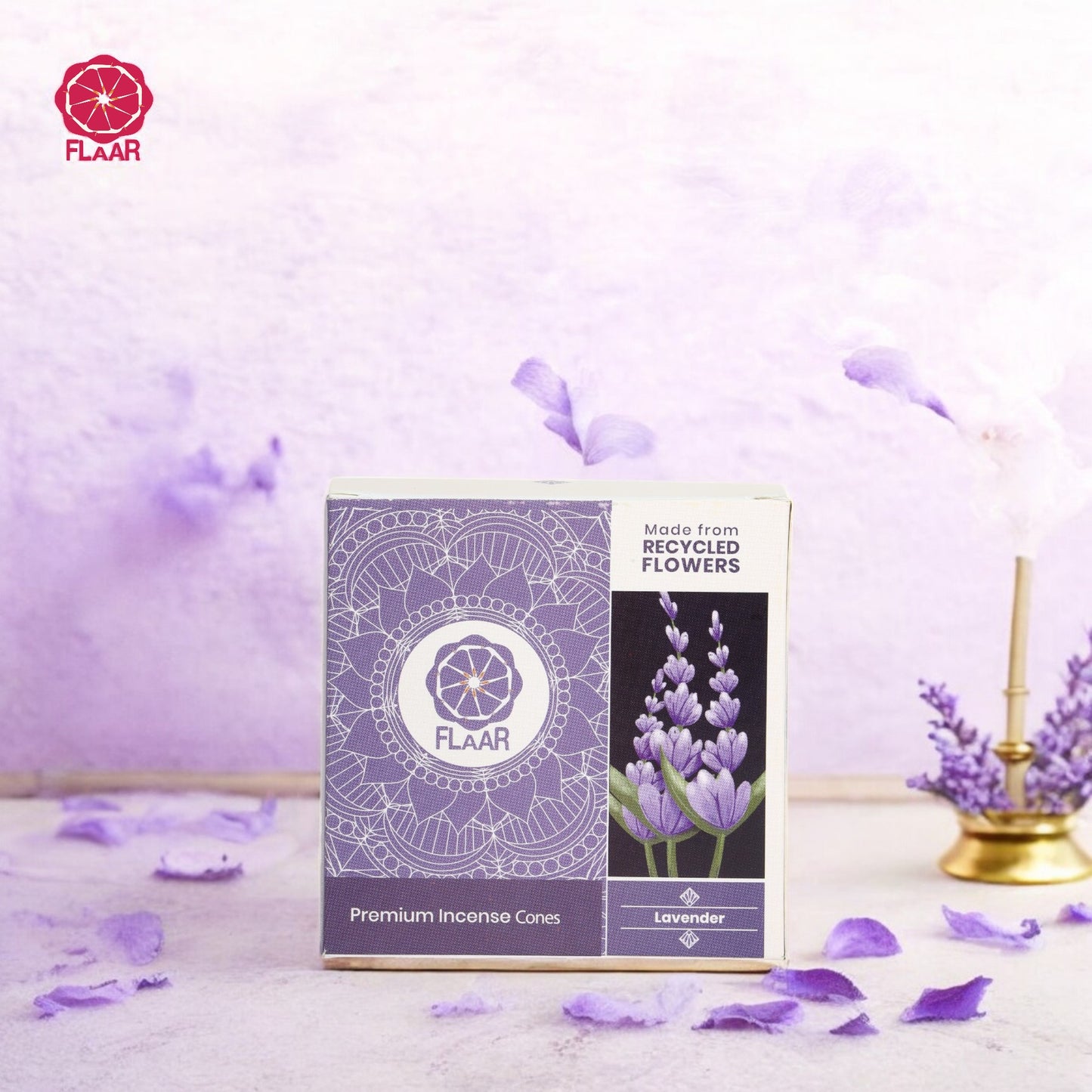 FLAAR Incense Cones - Lavender Fragrance